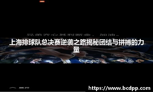 上海排球队总决赛逆袭之路揭秘团结与拼搏的力量
